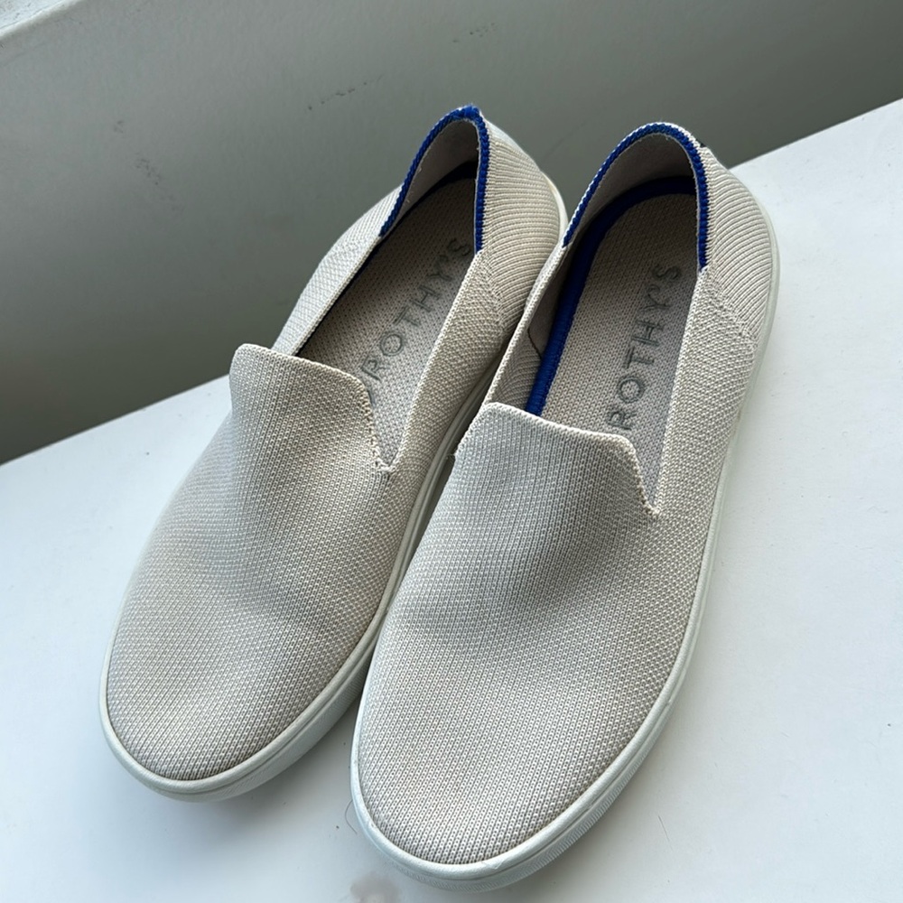 Rothy’s The Original Slip On Sneaker in Sand